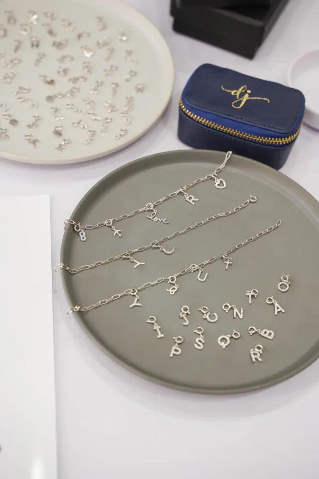 Image of charms bracelets on drijewels