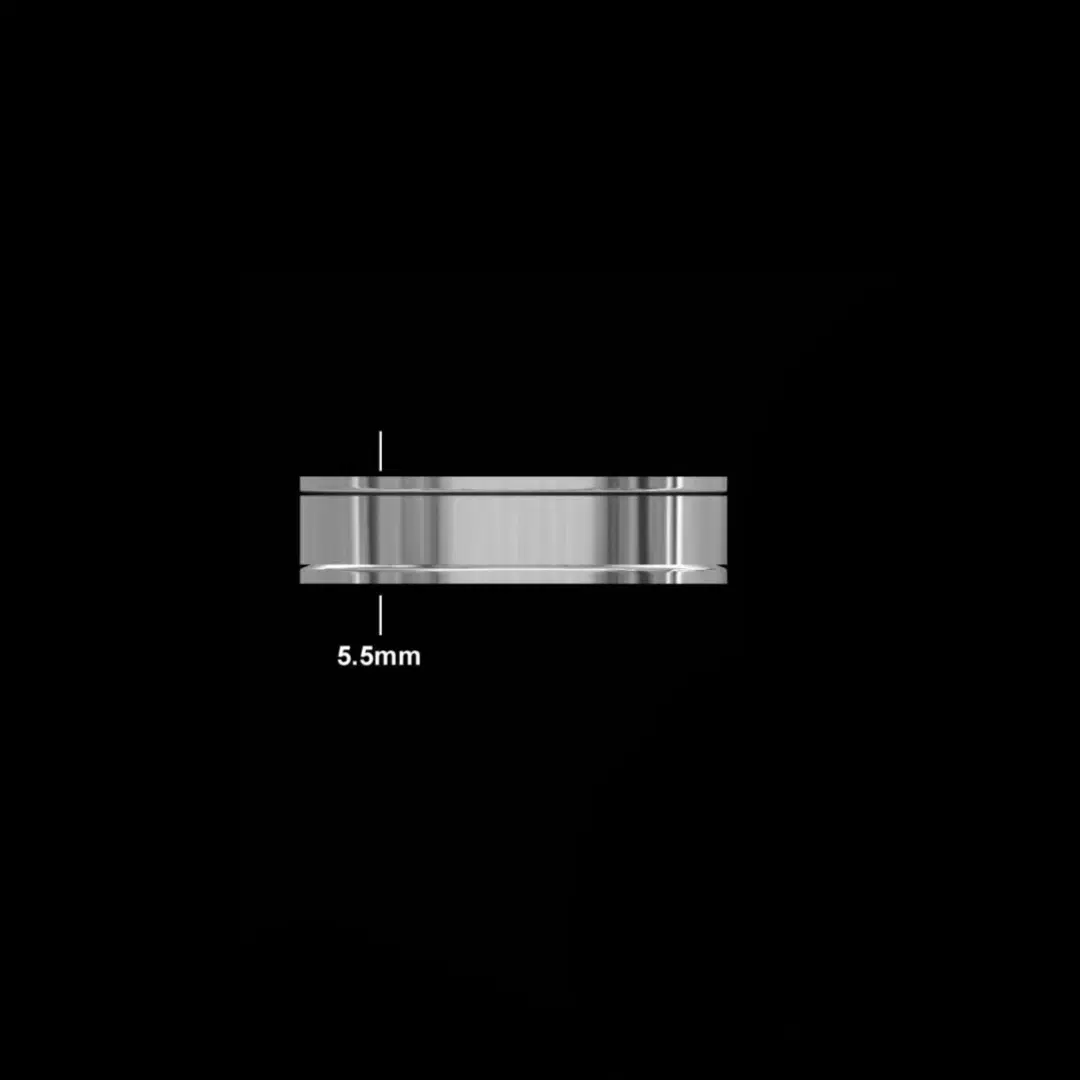 Drishti Jewels Classic Plain Band image 2